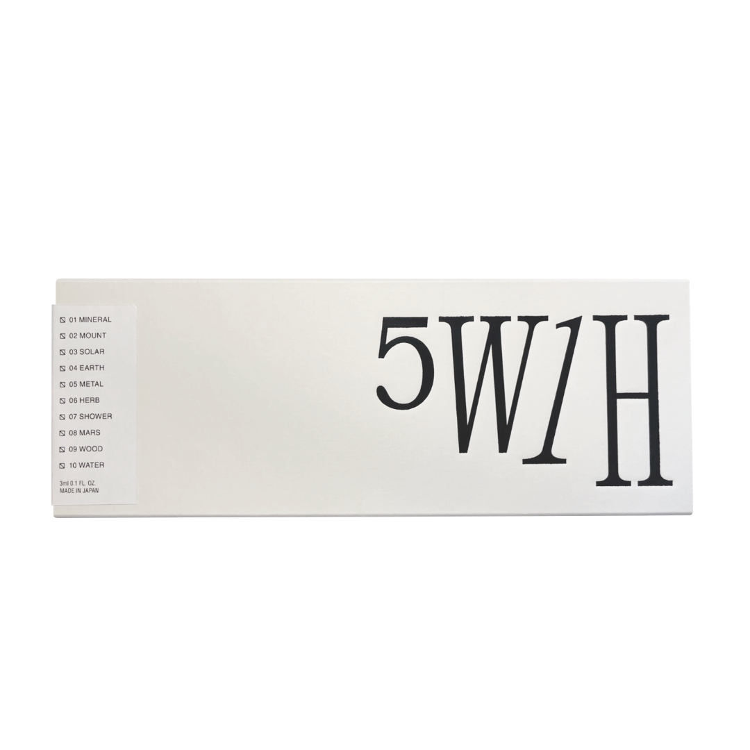 5W1H ディスカバリーセット 5W1H DISCOVERY SET オードパルファム 3ml×10