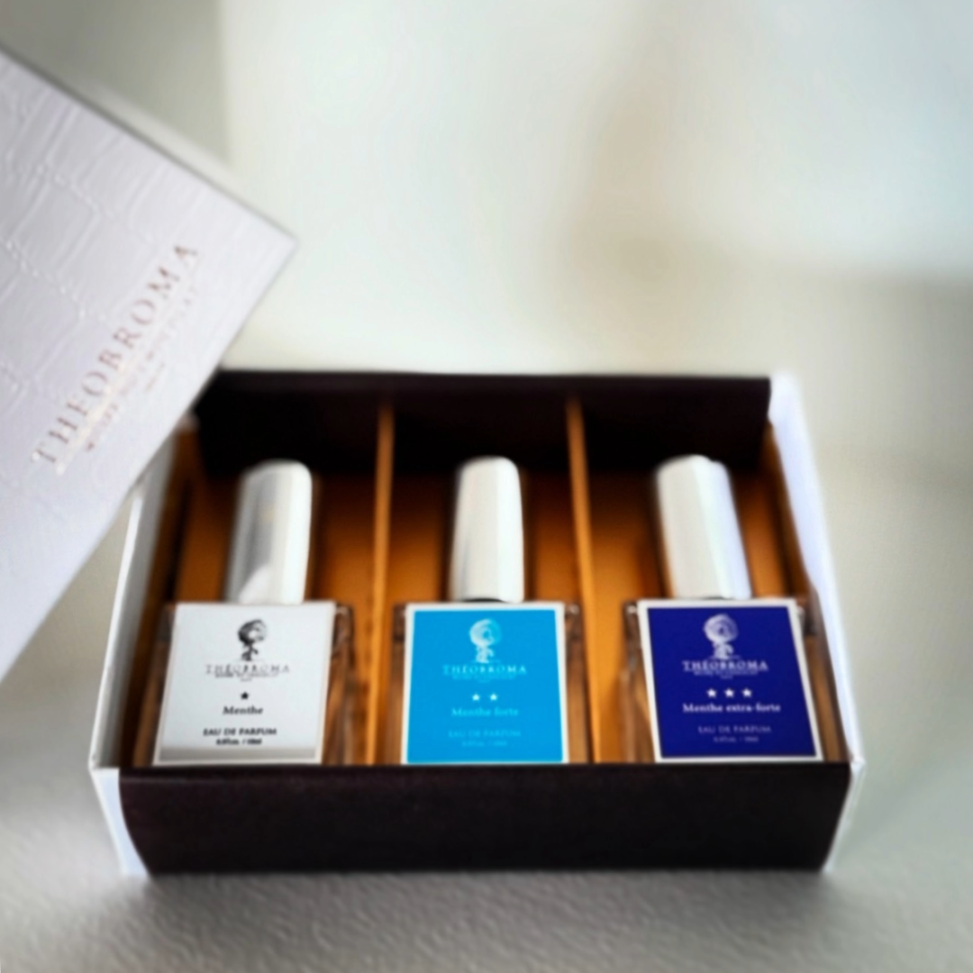 テオブロマ ディスカバリーセット（ミント）　THÉOBROMA DISCOVERY SET（Ｍenthe）　オードパルファン【10ml 3個セット】