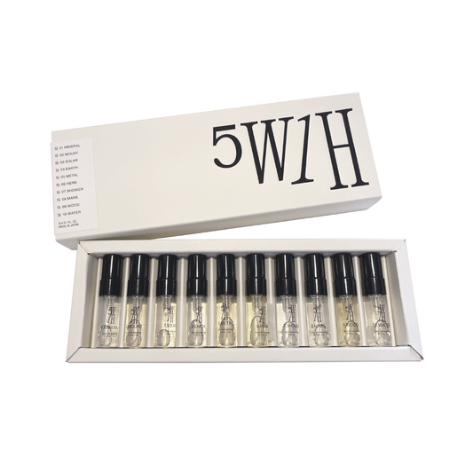 5W1H ディスカバリーセット　5W1H DISCOVERY SET　オードパルファム 3ml×10