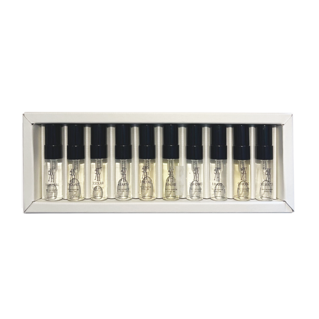 5W1H ディスカバリーセット　5W1H DISCOVERY SET　オードパルファム 3ml×10