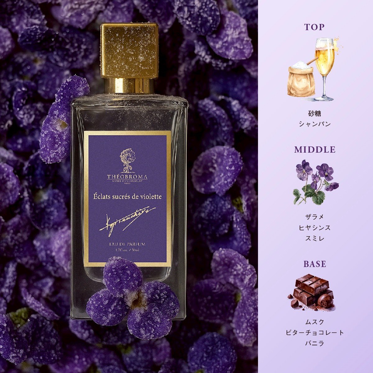 THEOBROMA EAU DE PARFUM｜香油香寮 フレグランス